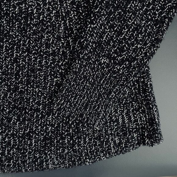 Athleta Sierra Crew Wool Blend Sweater In Black Marl Sz XS - Picture 7 of 12